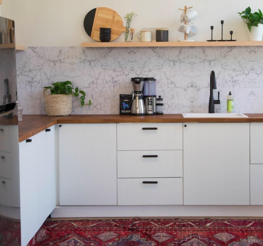 Carrara Marble Tile Decals