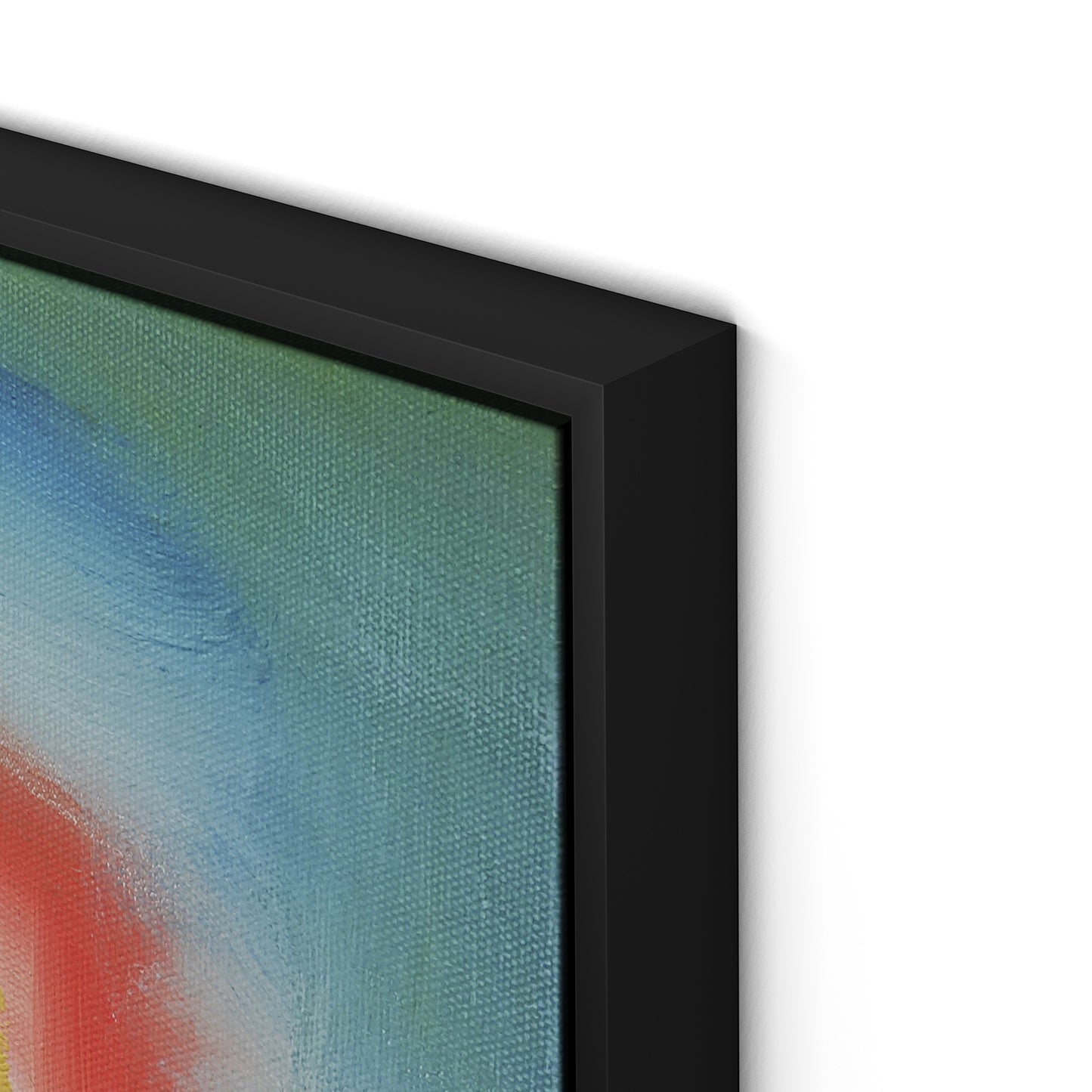 Waltzer Canvas Floater Framed / 32 x 21.5 in / Black