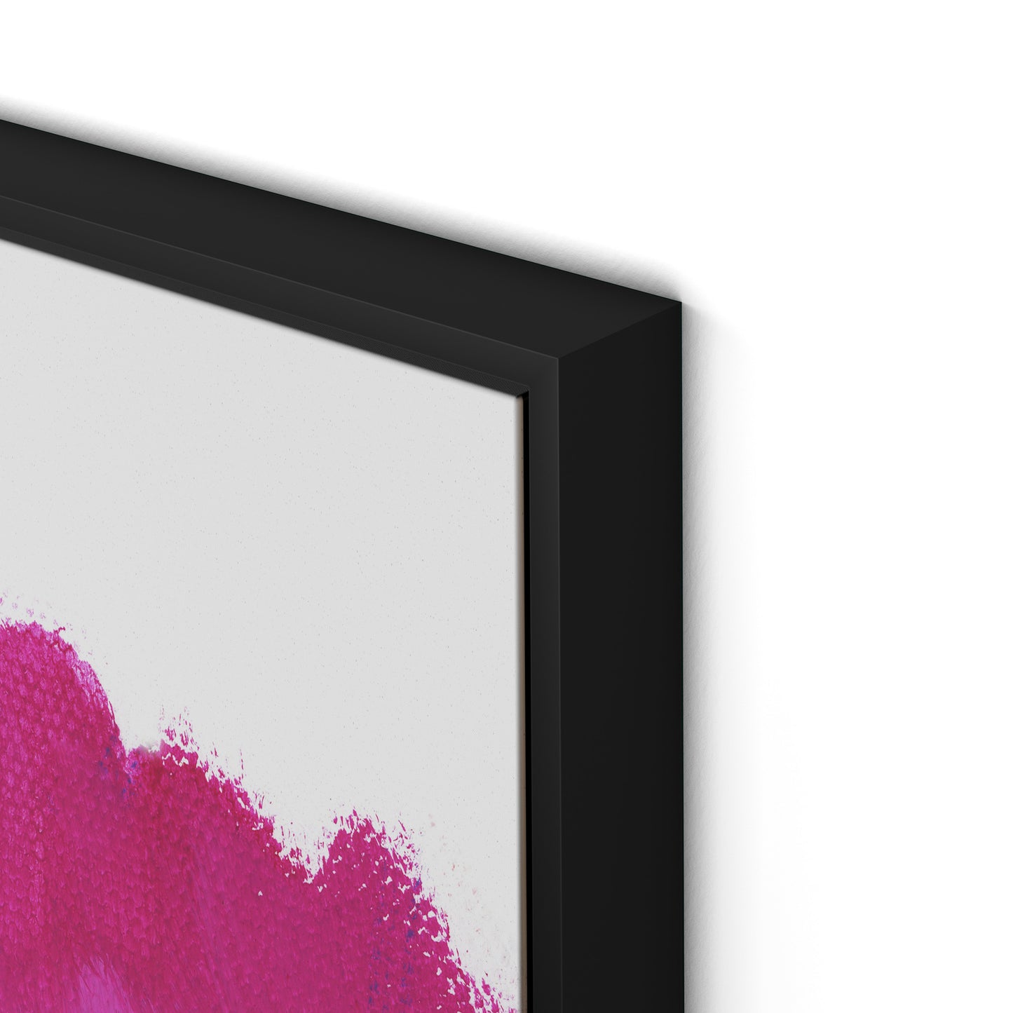 Summer Canvas Floater Framed / 32 x 32 in / Black