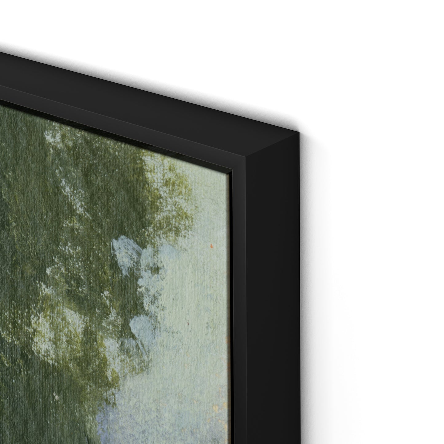 Respite XI Canvas Floater Framed / 24 x 32 in / Black