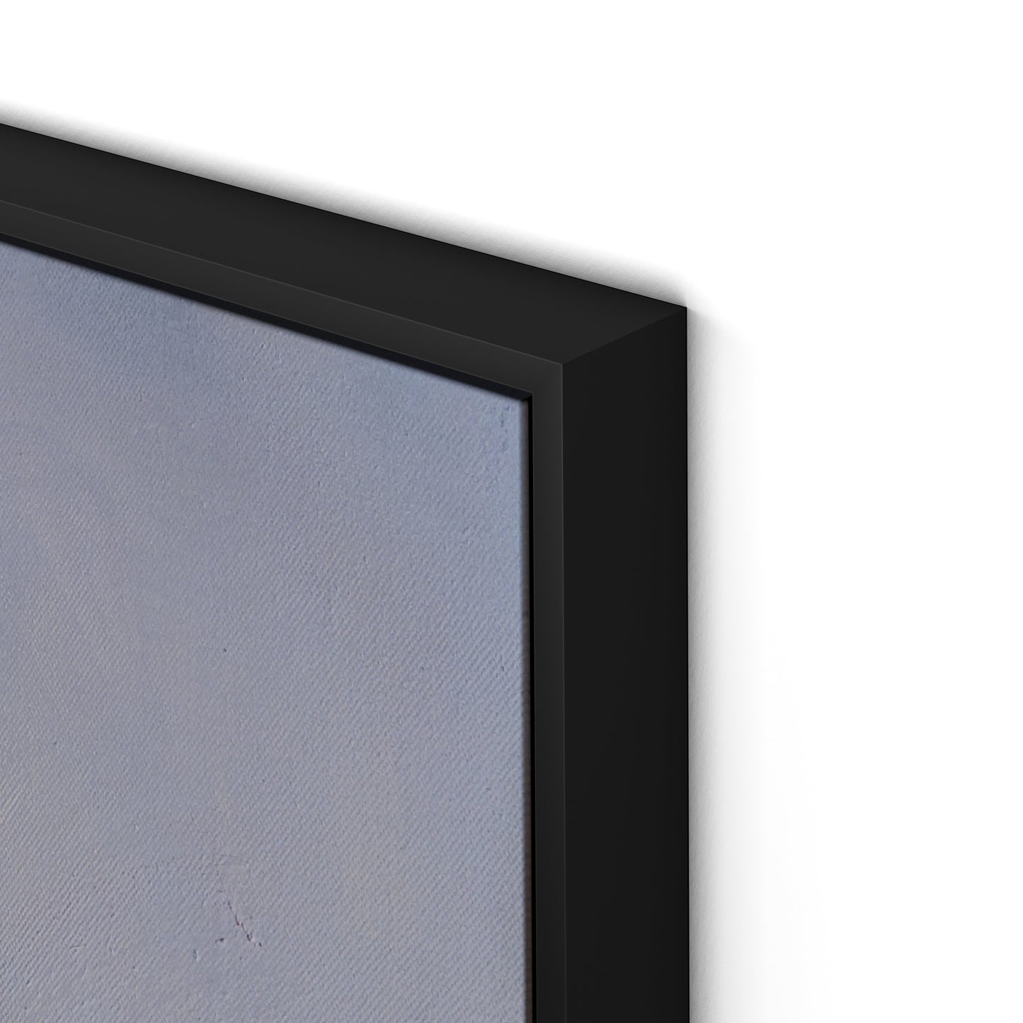 Lagoon Canvas Floater Framed / 24 x 32 in / Black