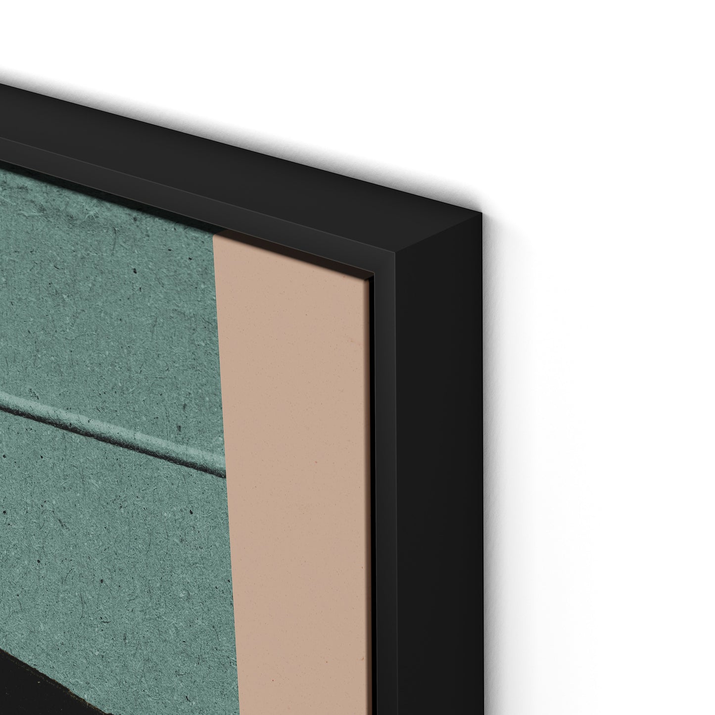 The Way Before Canvas Floater Framed / 22 x 32 in / Black