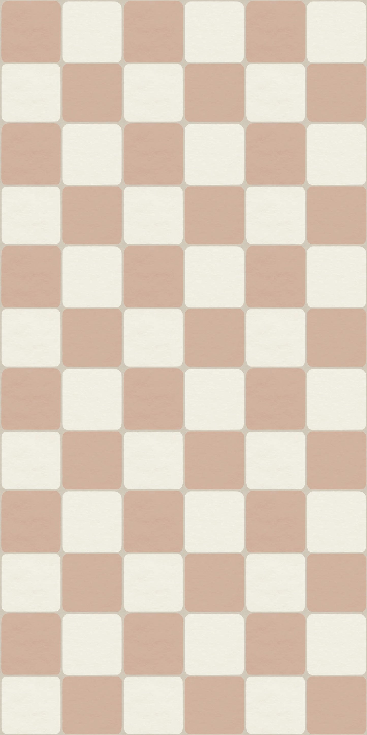 Vintage Check Tile Decal