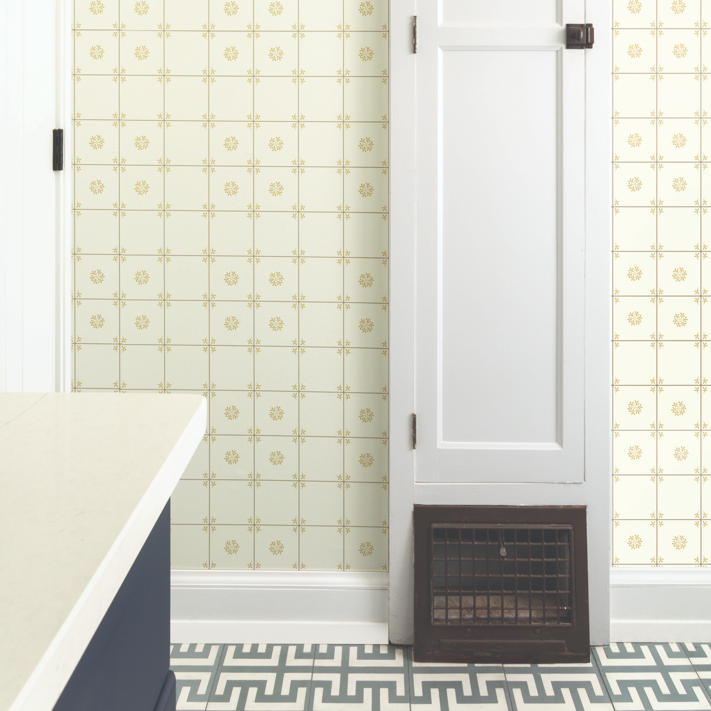 Porto Tile Decals Tile/Flooring in Yellow