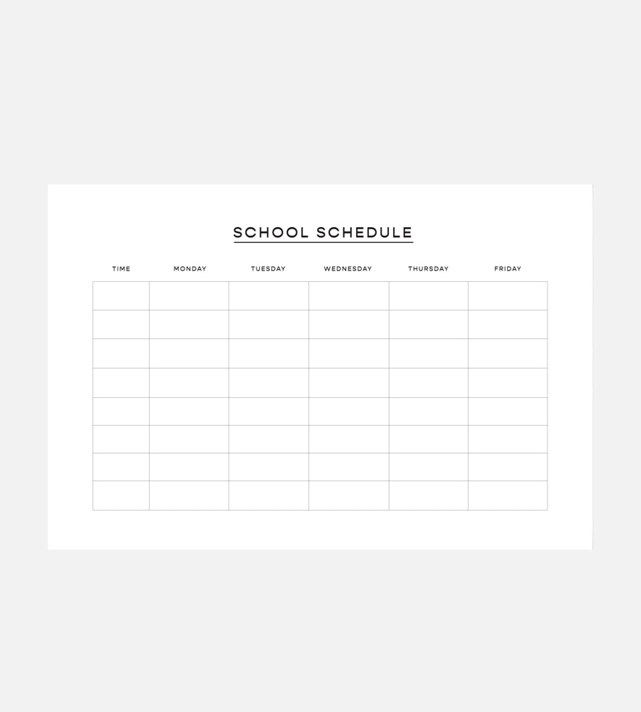 Peel And Stick Whiteboard School Schedule, Chasing Paper