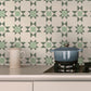 Patchwork Tile Decal Tile/Flooring in Forest