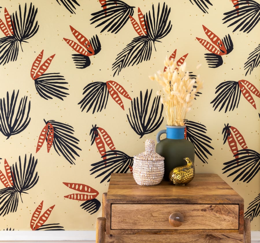 Image of Warri Palms in Natural Wallpaper