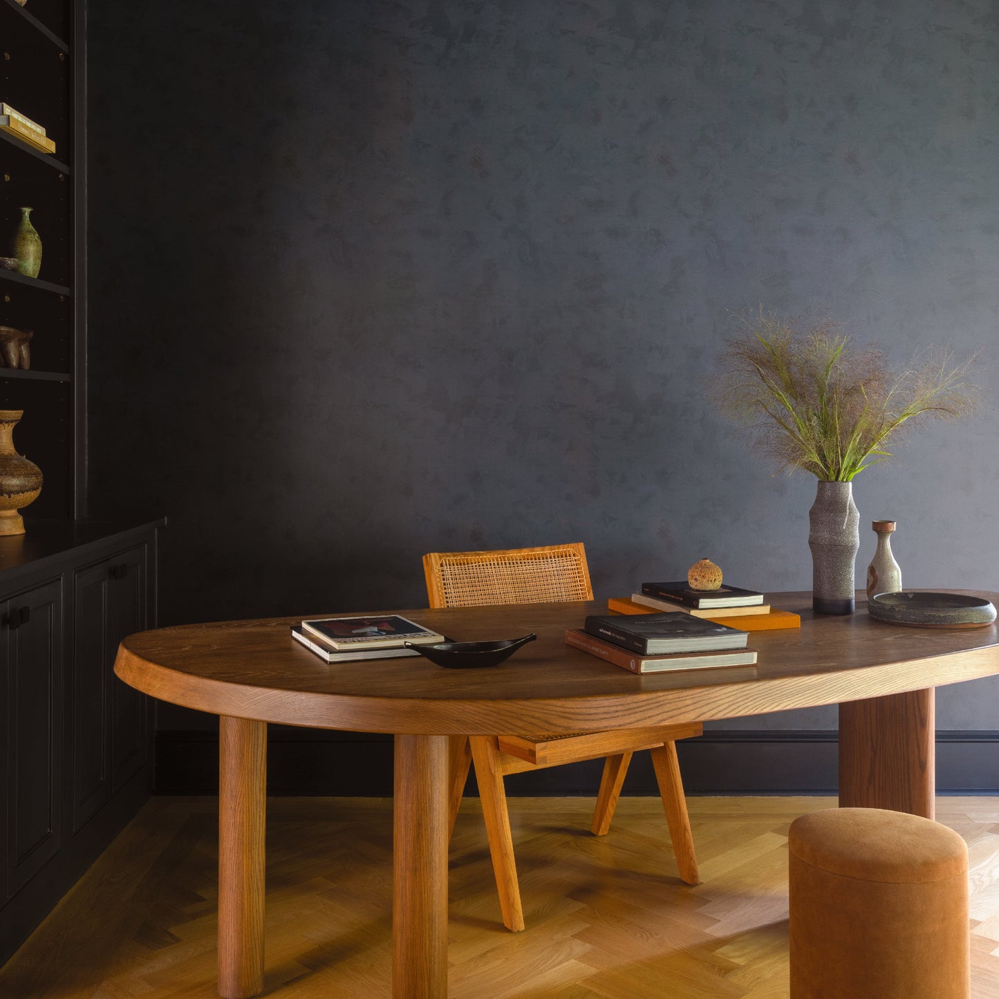 Image of Earthy Texture in Midnight Wallpaper