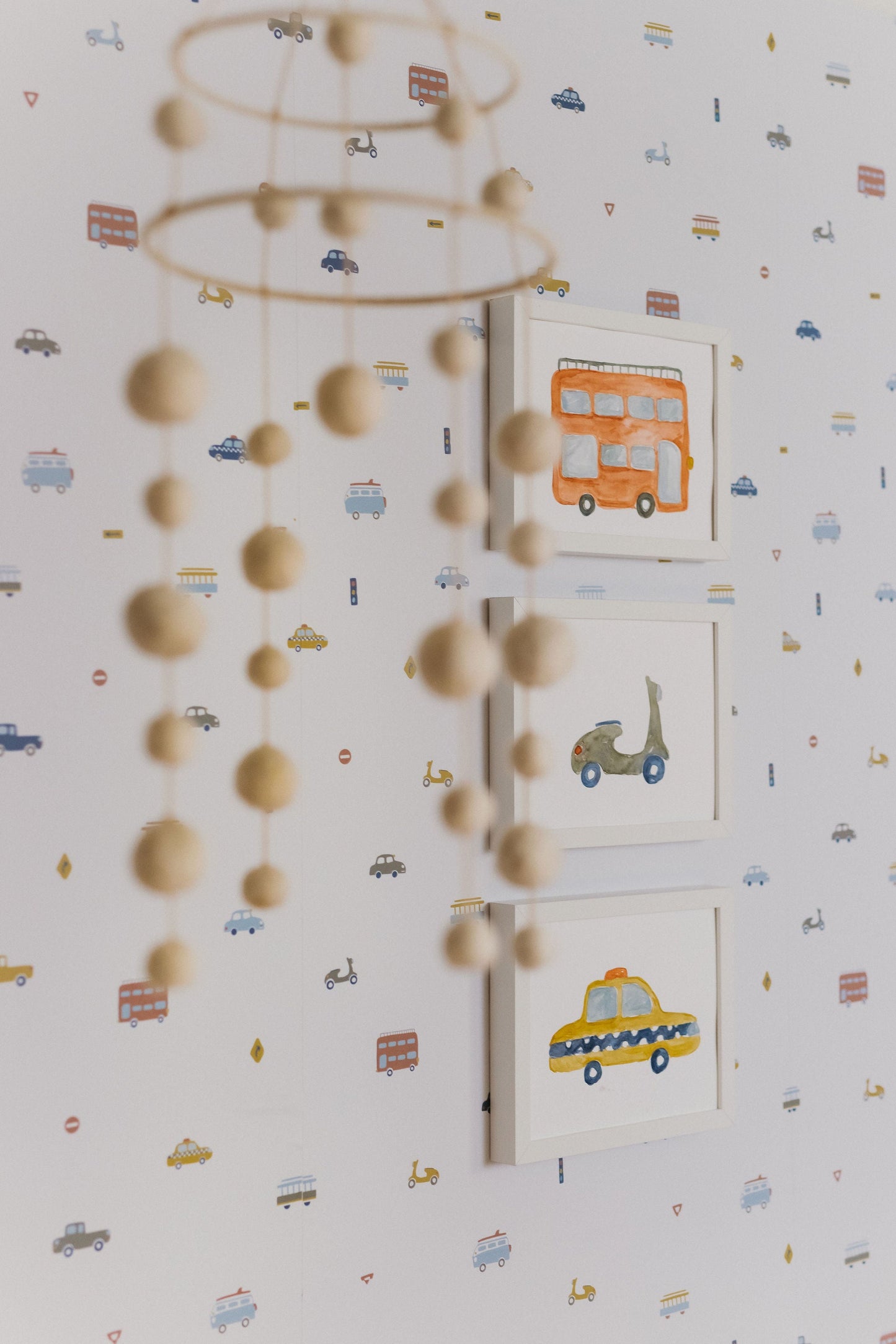 Image of Rush Hour in Multi wallpaper