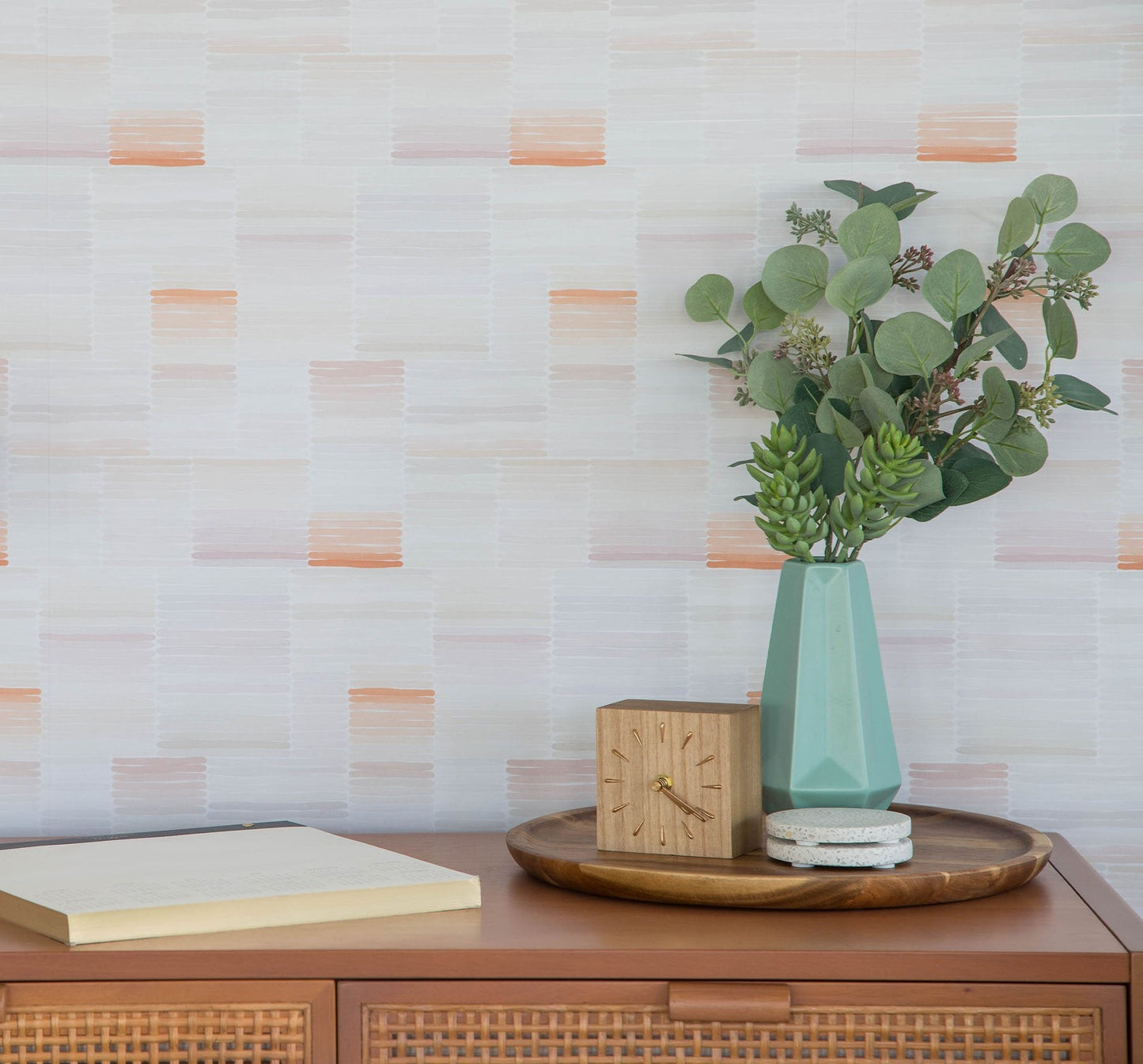 Image of Dusk in Blush Wallpaper