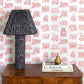 Image of New York in Red Wallpaper