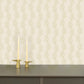 Image of Heritage Vine in Cream/Lichen Wallpaper