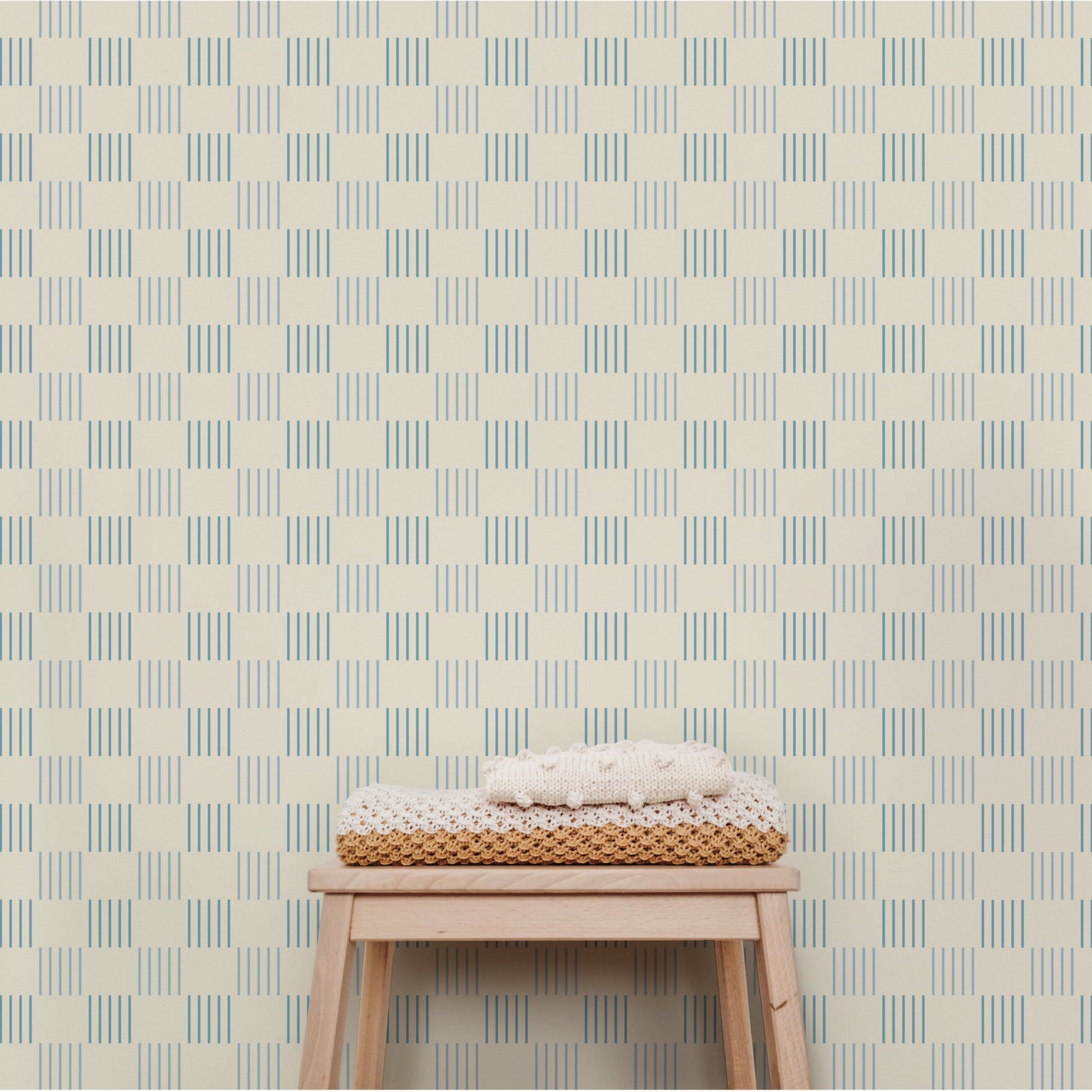 Image of Checkmate in Blue Wallpaper