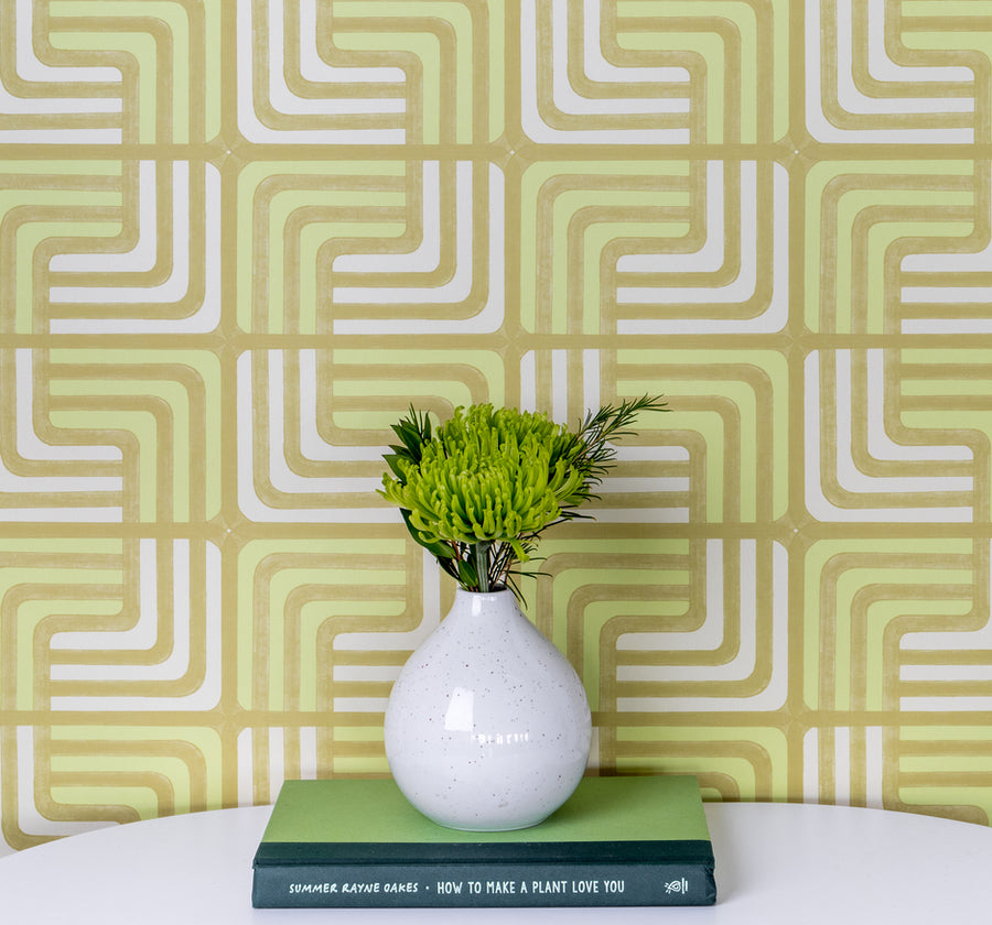 Two Step in Chartreuse wallpaper.