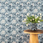 Image of Market Floral in Bluebonnet Wallpaper