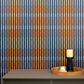 Image of Line Essence in Blue Wallpaper