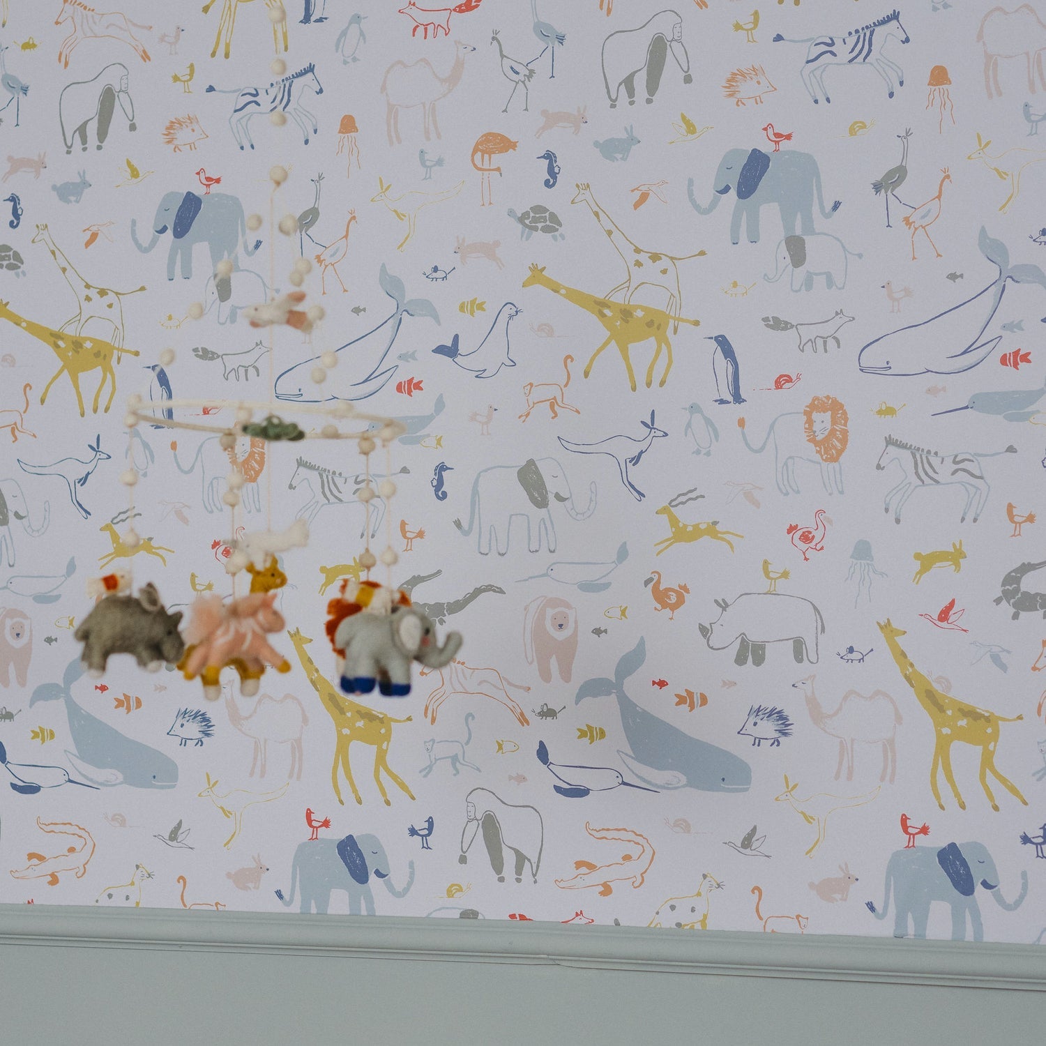 Image of Into the Wild in Multi wallpaper