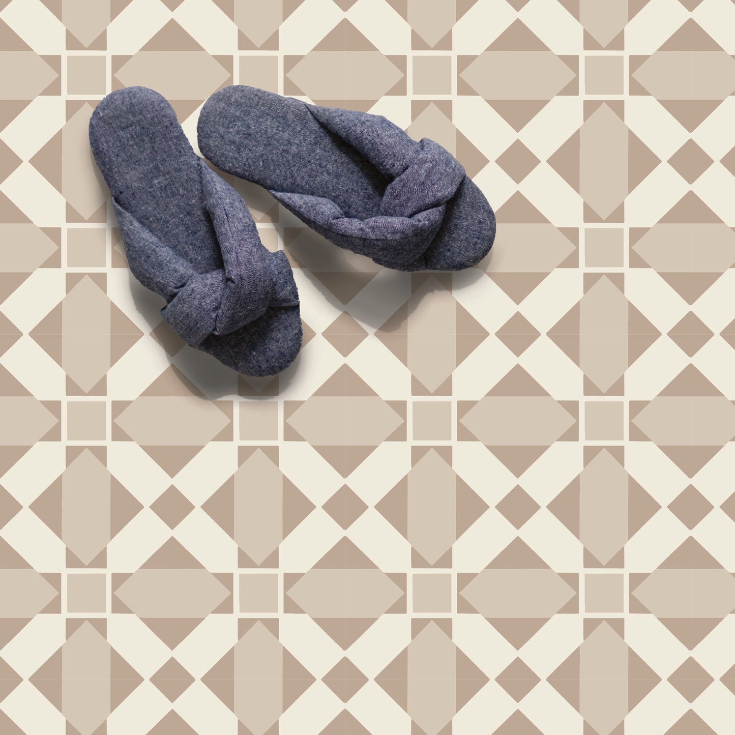Quilt Block Tile Decal Tile/Flooring in Tanglewood