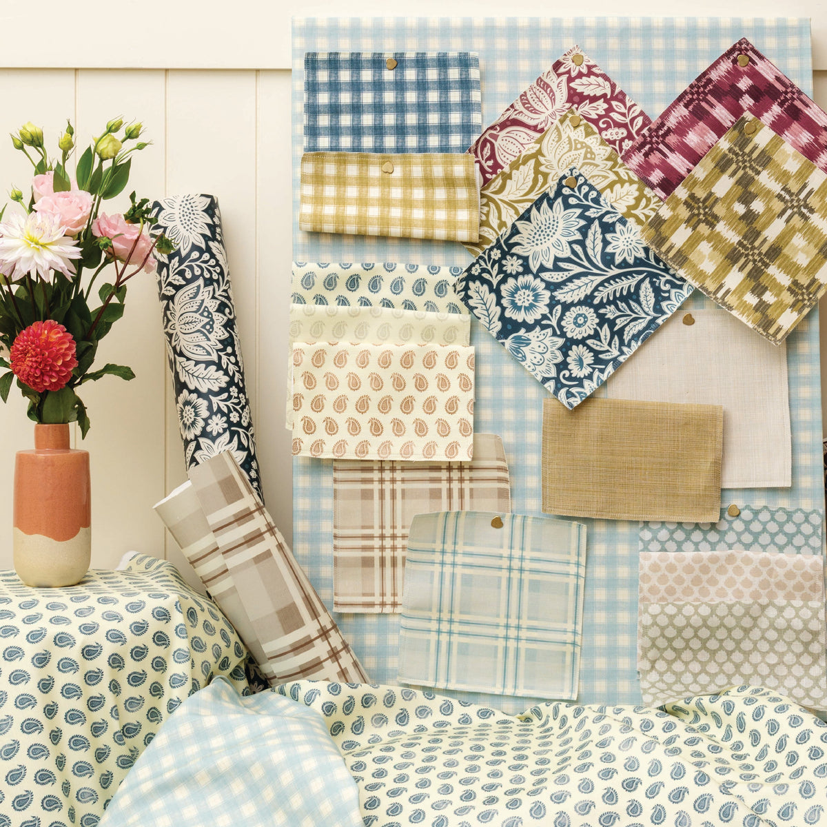 Cedar Plaid Fabric