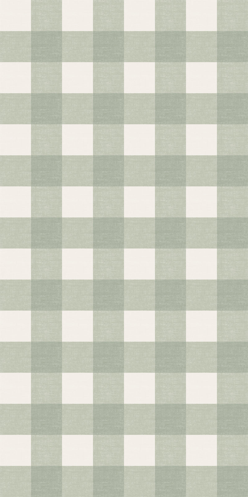 Big Gingham in Sage color