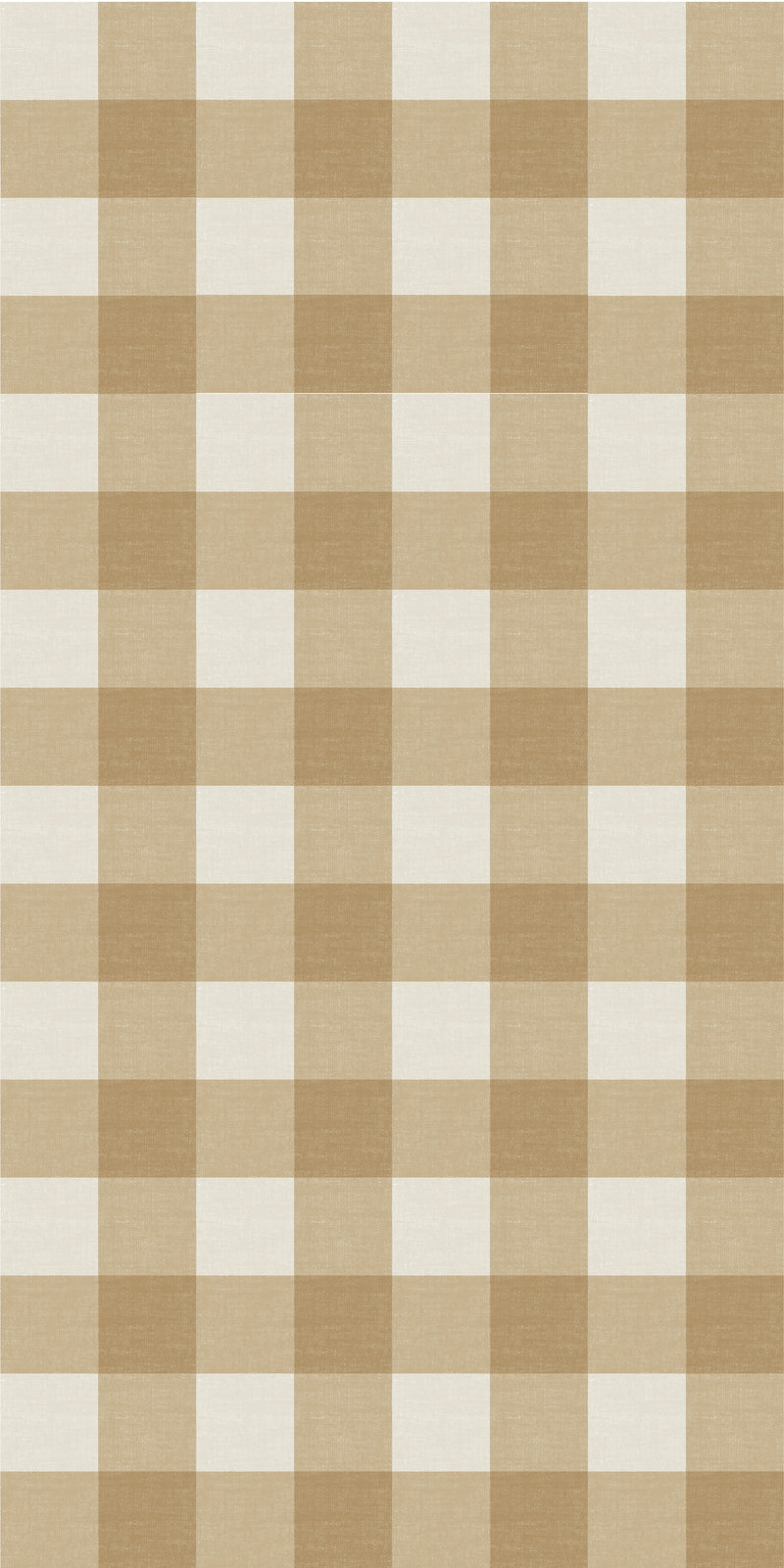 Big Gingham in Camel color