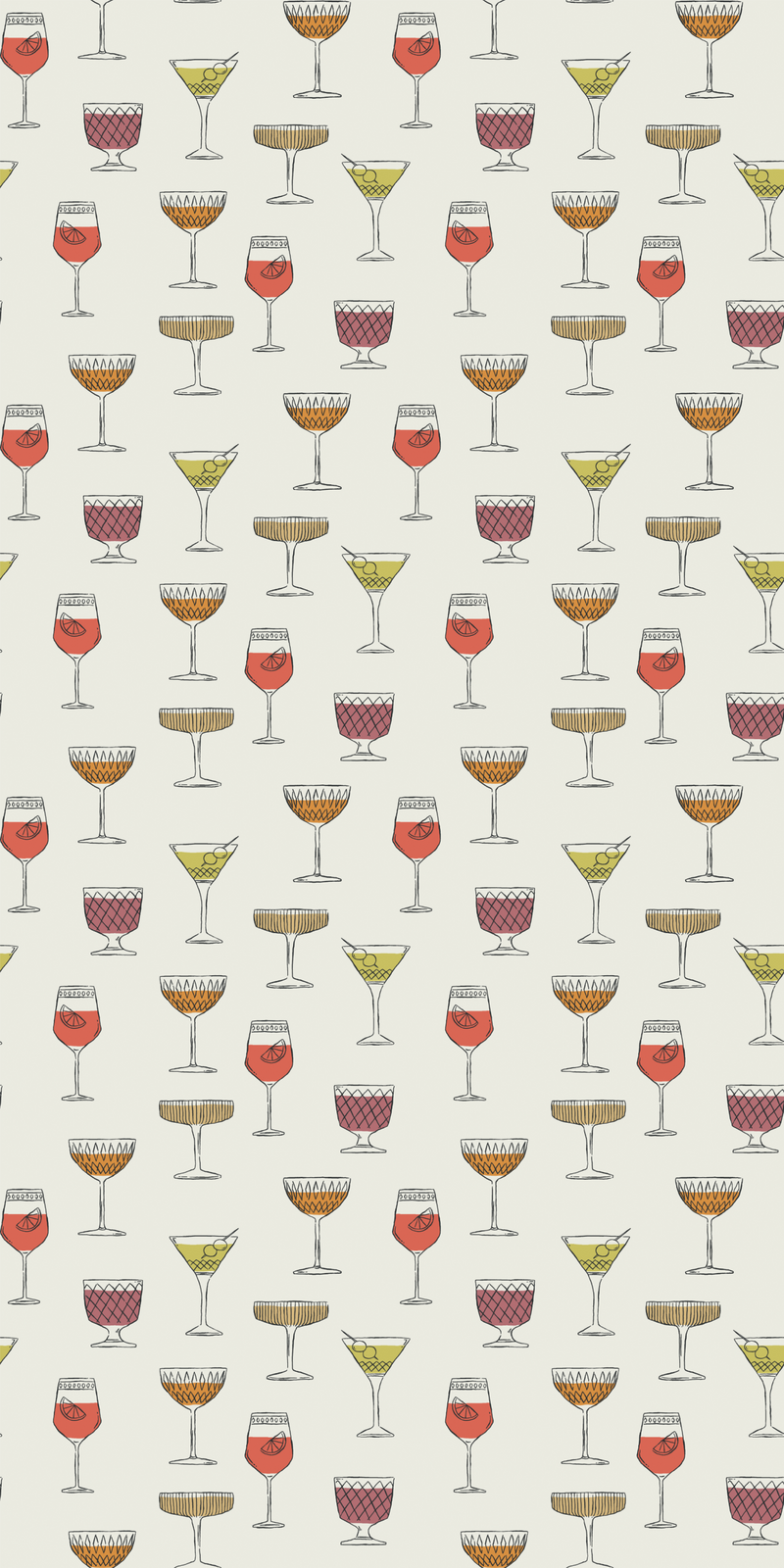 Cocktails in Daytime color