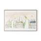 Trex Paris Canvas Floater Framed / 32 x 21 in / Natural Maple