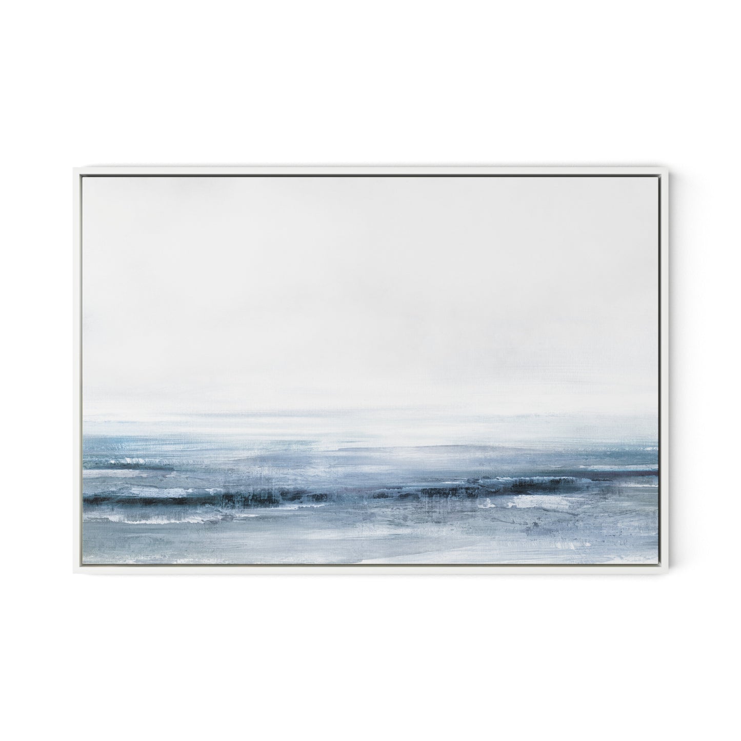 Dream Canvas Floater Framed / 32 x 22 in / White
