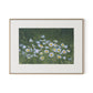 Wildflower Constellations XIX with border Canvas Floater Framed / 32 x 24 in / Natural Maple