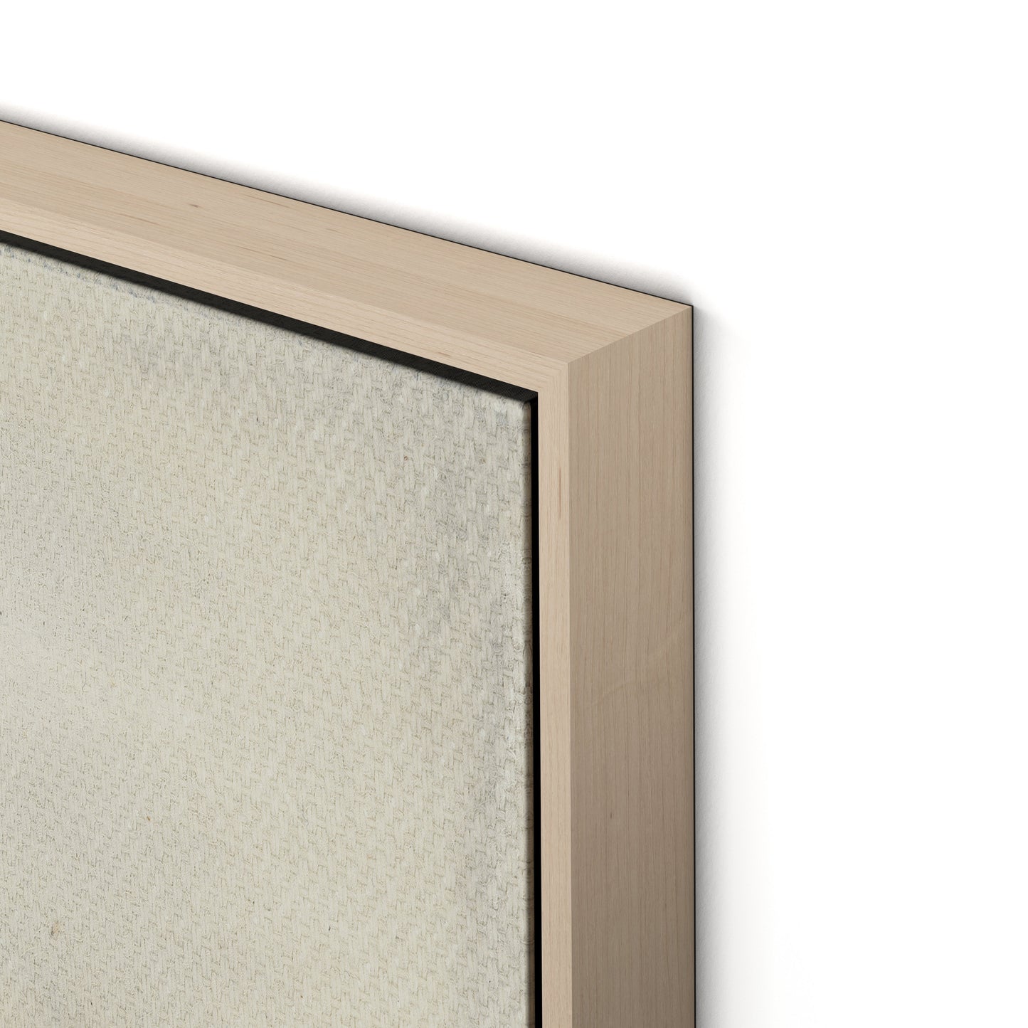 Overgrown Pastures I Canvas Floater Framed / 32 x 26.5 in / Natural Maple