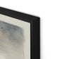 Hazy Terrain Canvas Floater Framed / 32 x 16 in / Black