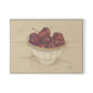Cherries II Canvas Floater Framed / 32 x 24 in / White