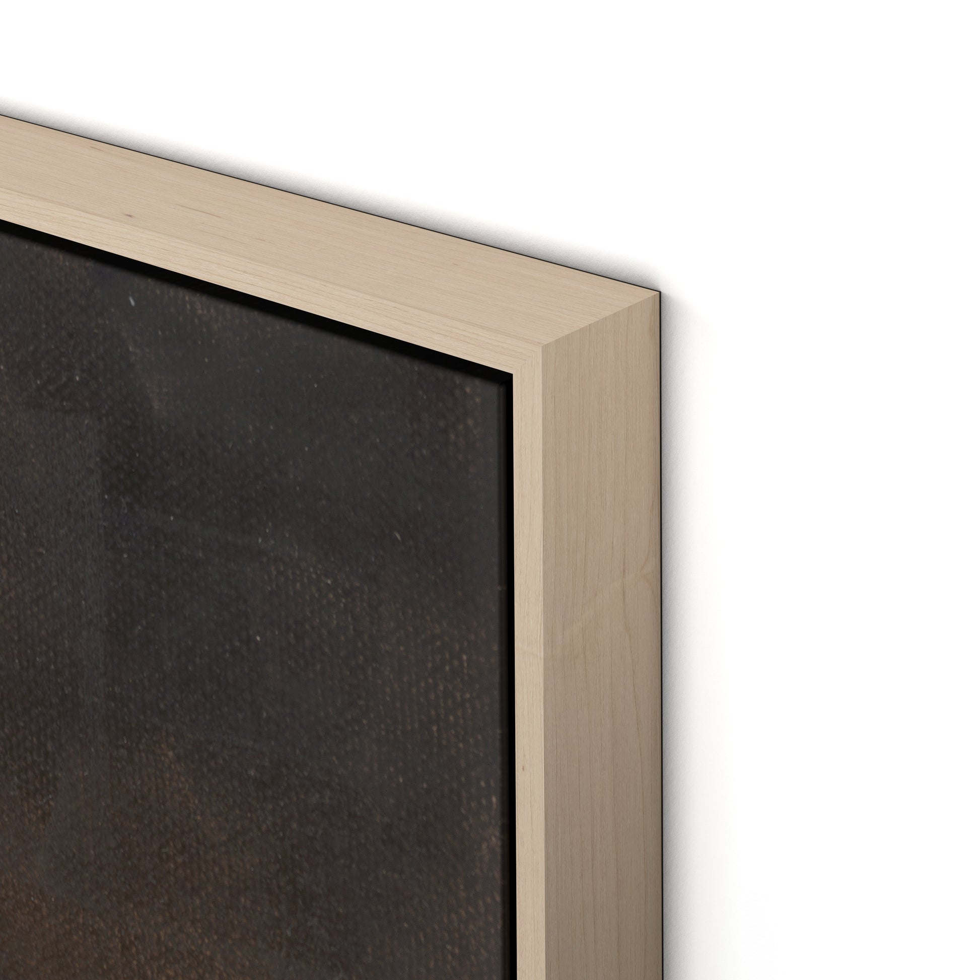 Cherries I Canvas Floater Framed / 32 x 26 in / Natural Maple