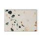 Artists Palette No. 1 Canvas Floater Framed / 32 x 22 in / White