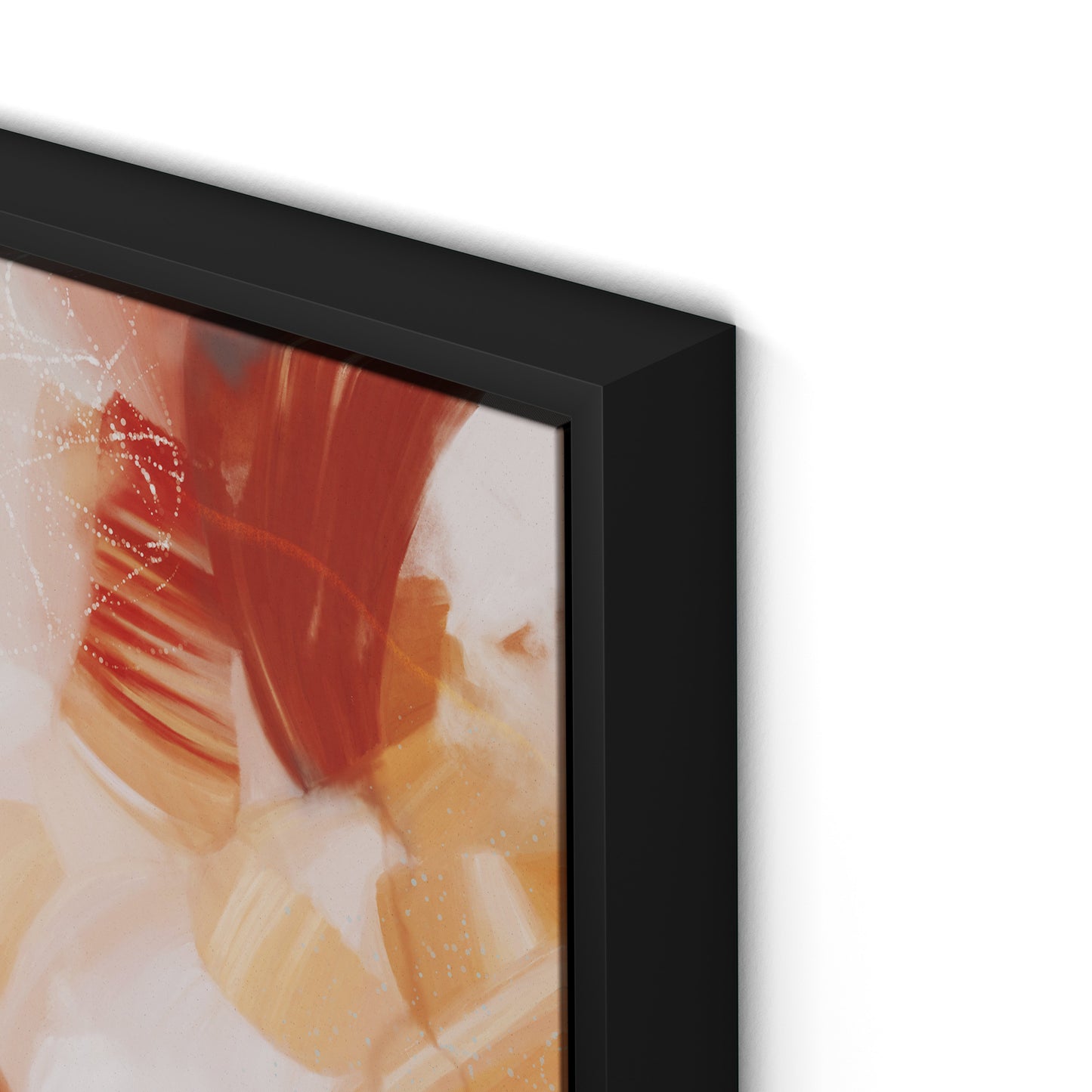 Between Canvas Floater Framed / 32 x 24 in / Black