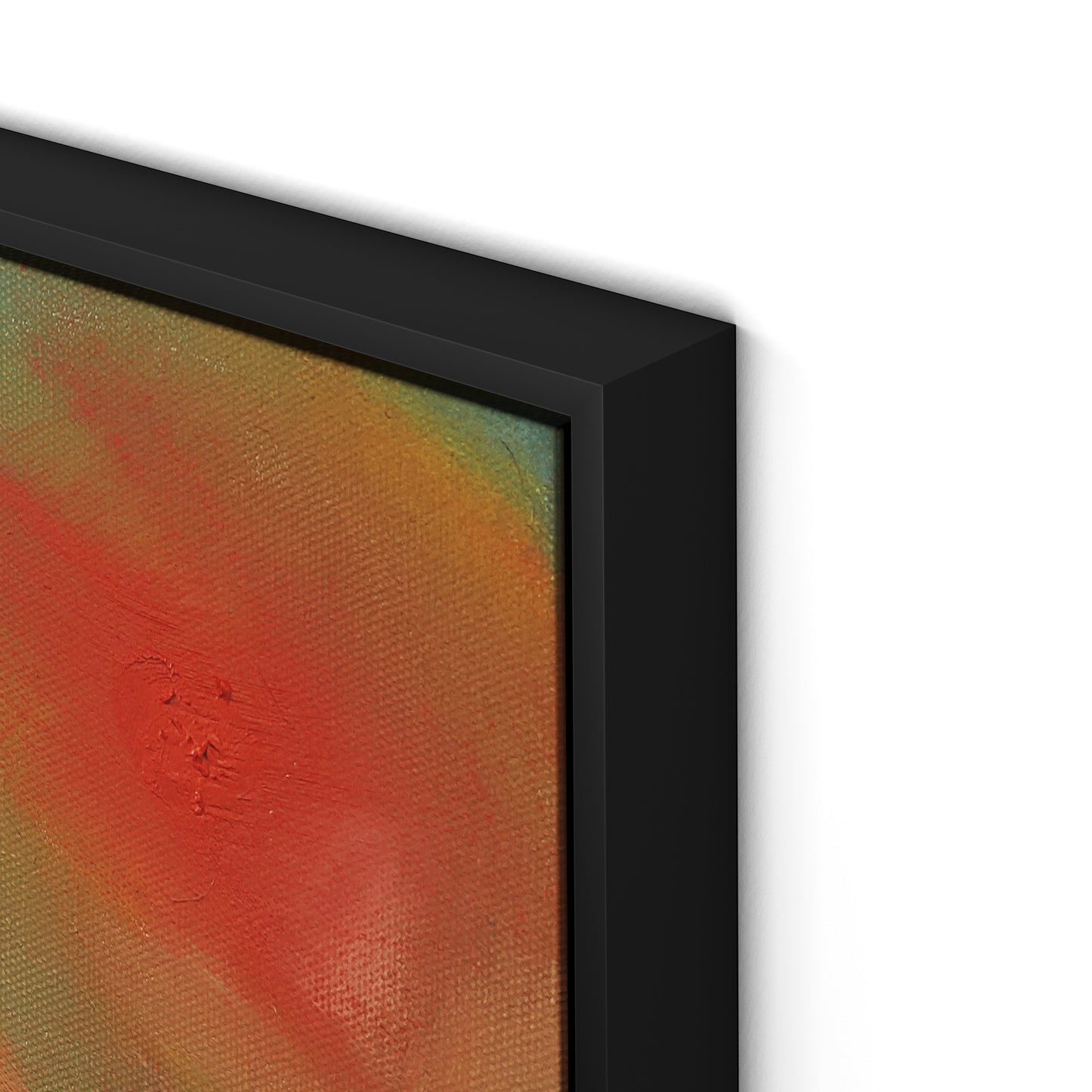 Turner Waltzer Canvas Floater Framed / 32 x 21.5 in / Black