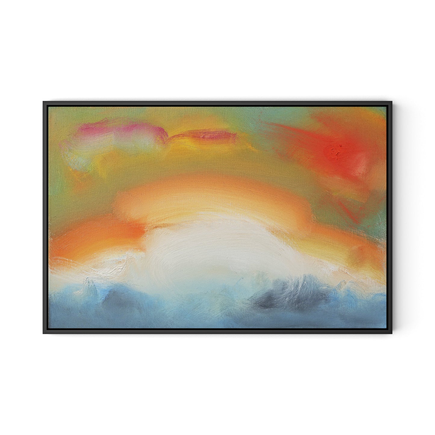 Turner Waltzer Canvas Floater Framed / 32 x 21.5 in / Black