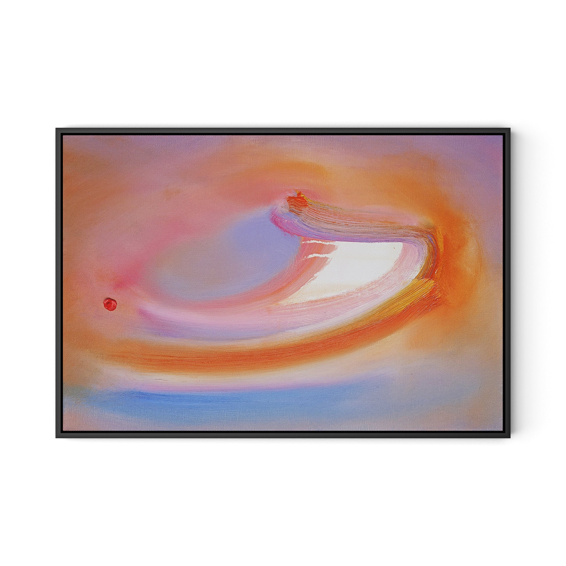 Dodgem Canvas Floater Framed / 32 x 22 in / Black