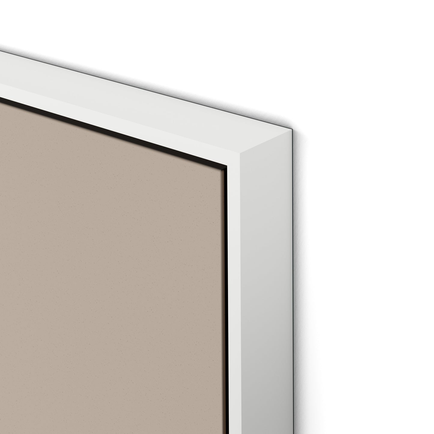 Artifacts 4 Canvas Floater Framed / 32 x 32 in / White