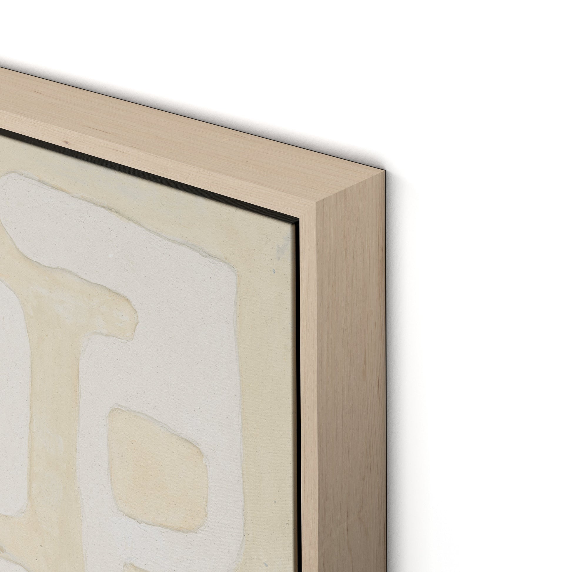 Talisman Canvas Floater Framed / 32 x 32 in / Natural Maple