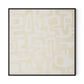 Talisman Canvas Floater Framed / 32 x 32 in / Black