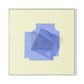 Untitled Box 2 Canvas Floater Framed / 32 x 32 in / White