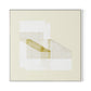 Untitled Box 3 Canvas Floater Framed / 32 x 32 in / White