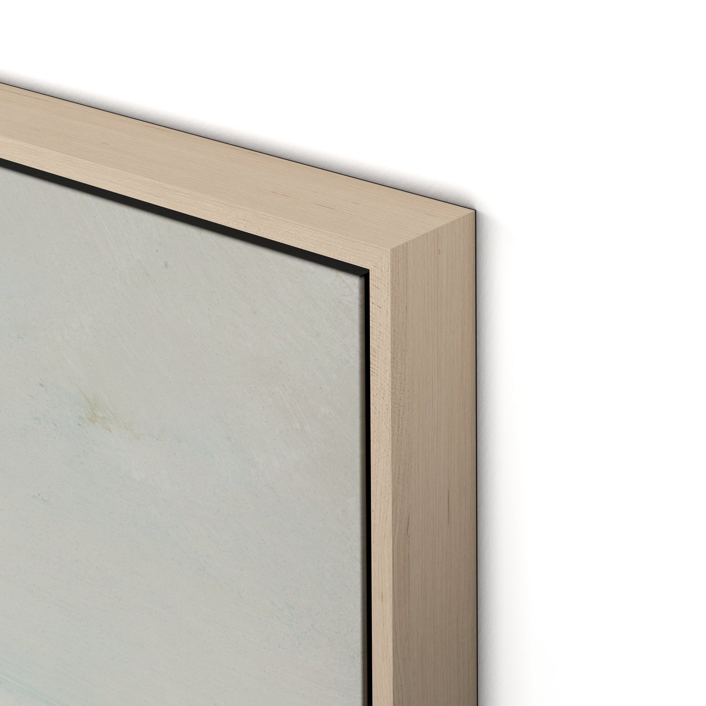 The Way Canvas Floater Framed / 32 x 32 in / Natural Maple