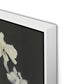 White Blooms Canvas Floater Framed / 32 x 32 in / White