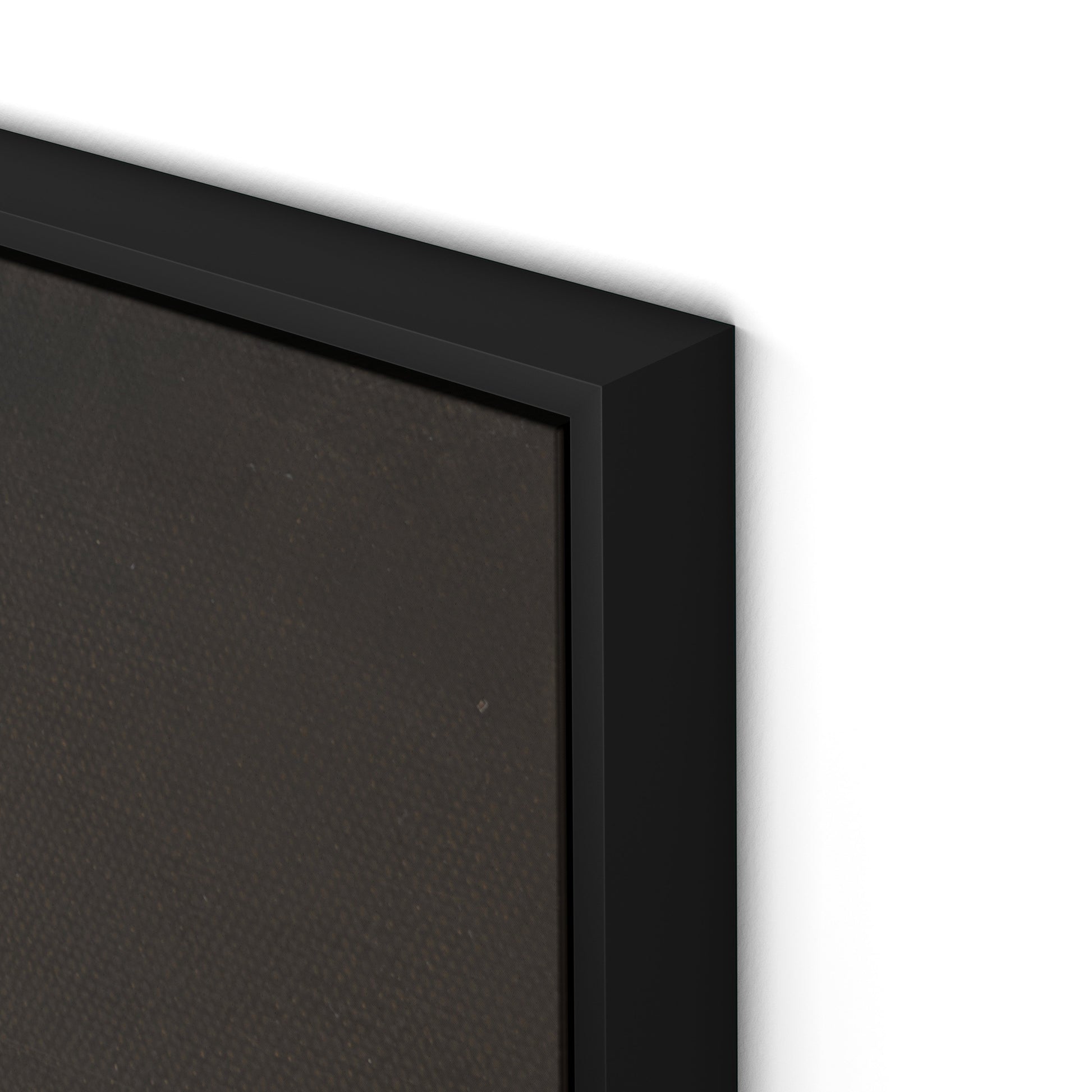 Pear I Canvas Floater Framed / 32 x 32 in / Black