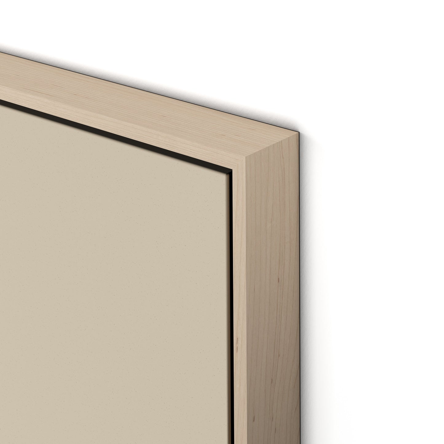 Stones E - Recolor 2 Canvas Floater Framed / 32 x 32 in / Natural Maple