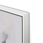 Samantha Canvas Floater Framed / 32 x 32 in / White