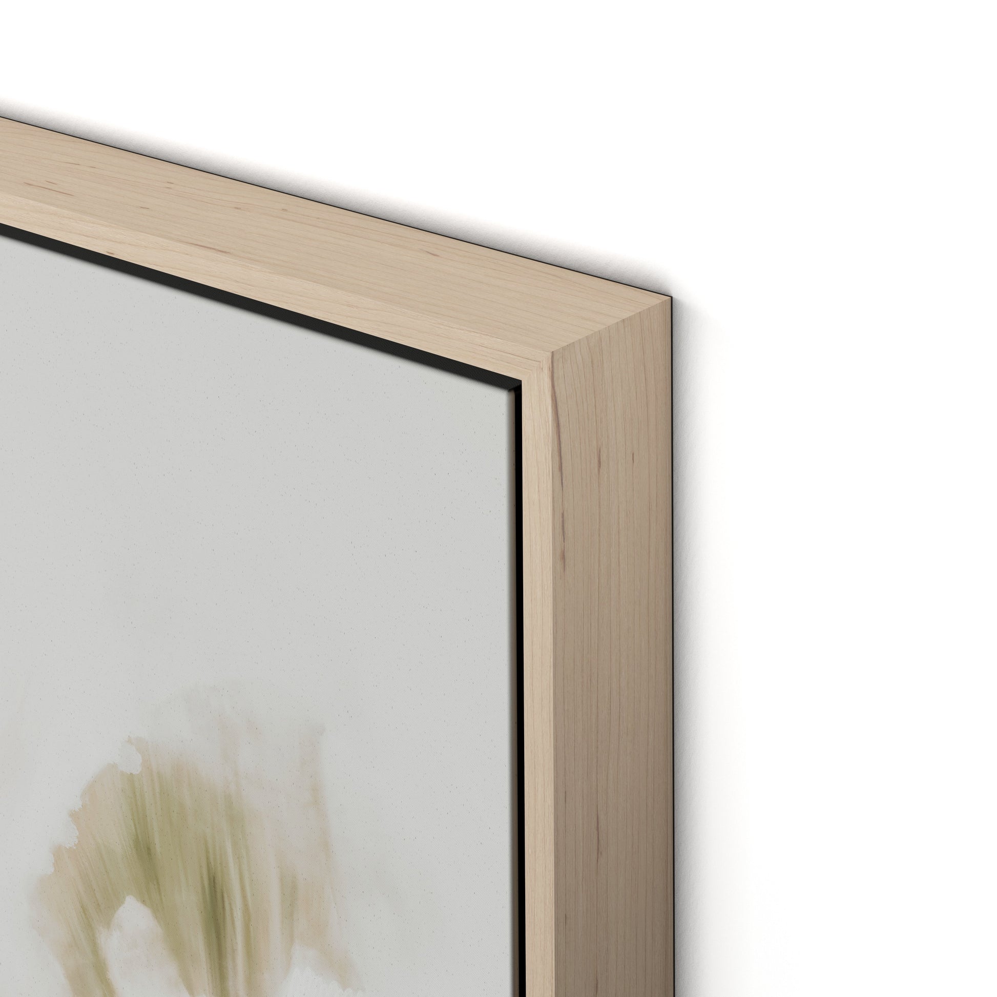 Hayden Canvas Floater Framed / 32 x 32 in / Natural Maple