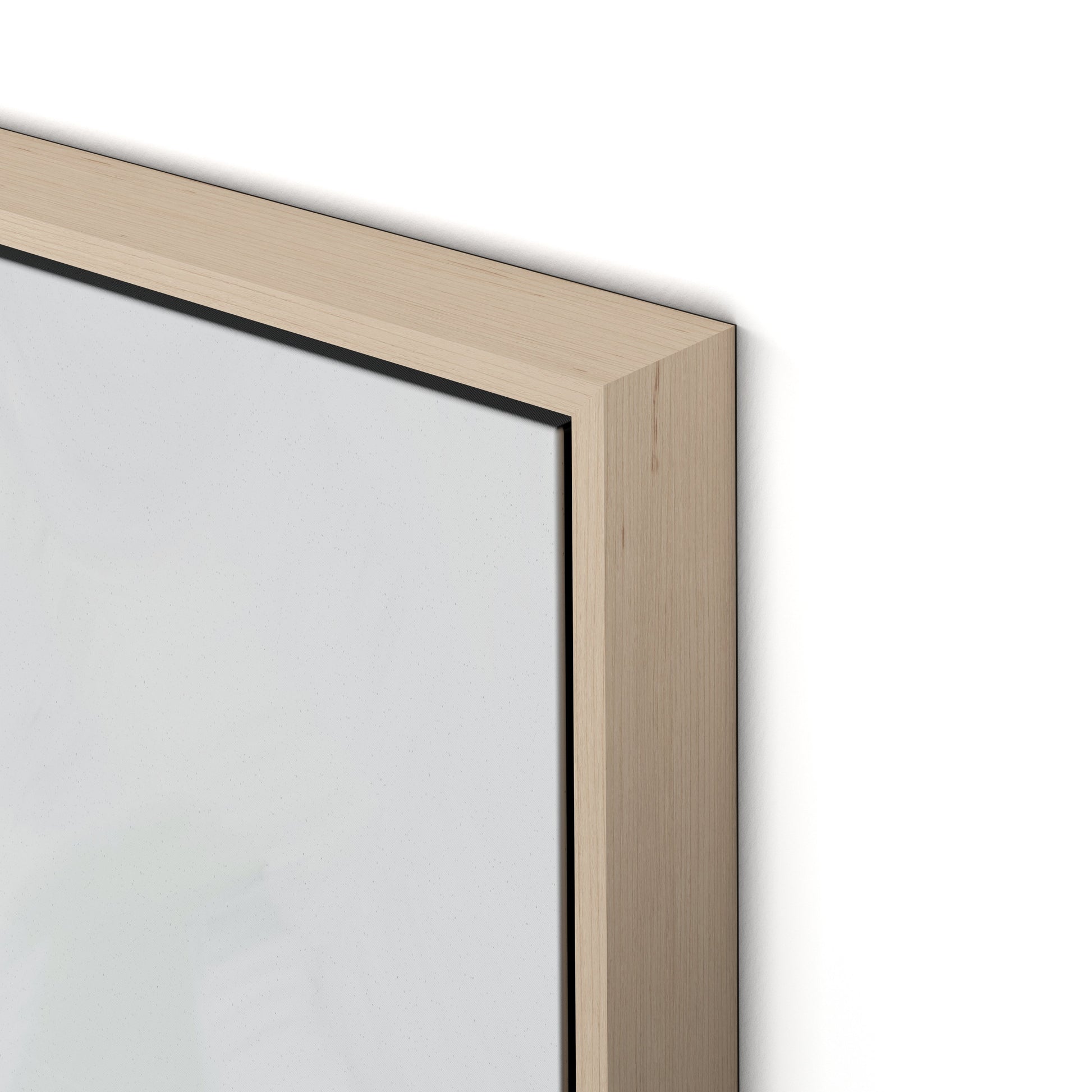 Avis Canvas Floater Framed / 32 x 32 in / Natural Maple